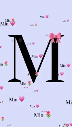 Letter and Ribbon 