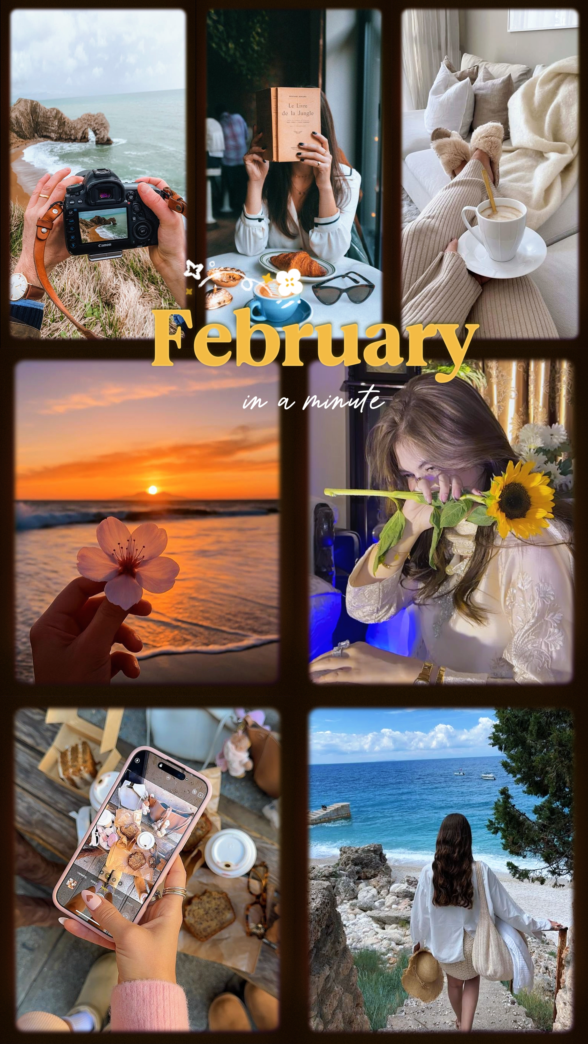February in a minute