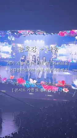 아이브 콘서트 영상 나눔