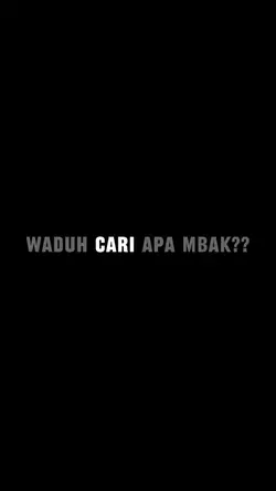 cari apa mbak?