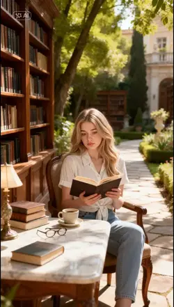 Woman Reading a Book
