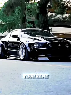 MUSTANG TREND EDIT