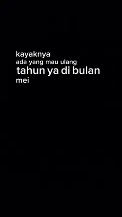 ultah mei