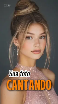 Sua foto canta