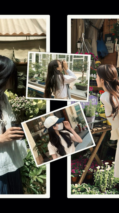 Tendance du collage de cadres