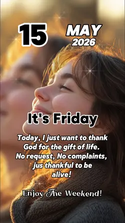 it's Friday