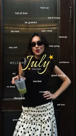 Welcome July 2026