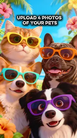 3D Pet Photoshoot AI