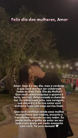 Dia da mulher 🤍