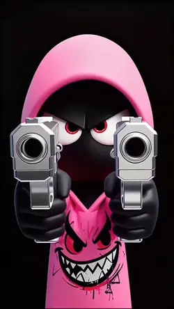 双手举枪动态壁纸