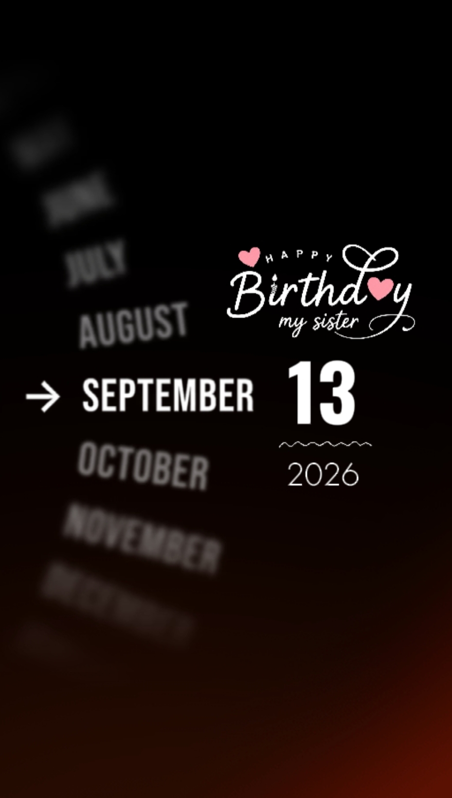 BDAY SISTER 13 SEPTE