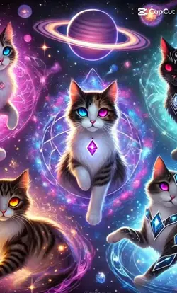 Magic Galaxy Cats