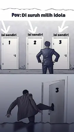 disuruh milih idola