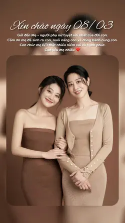 LỜI CHÚC MẸ 8/3