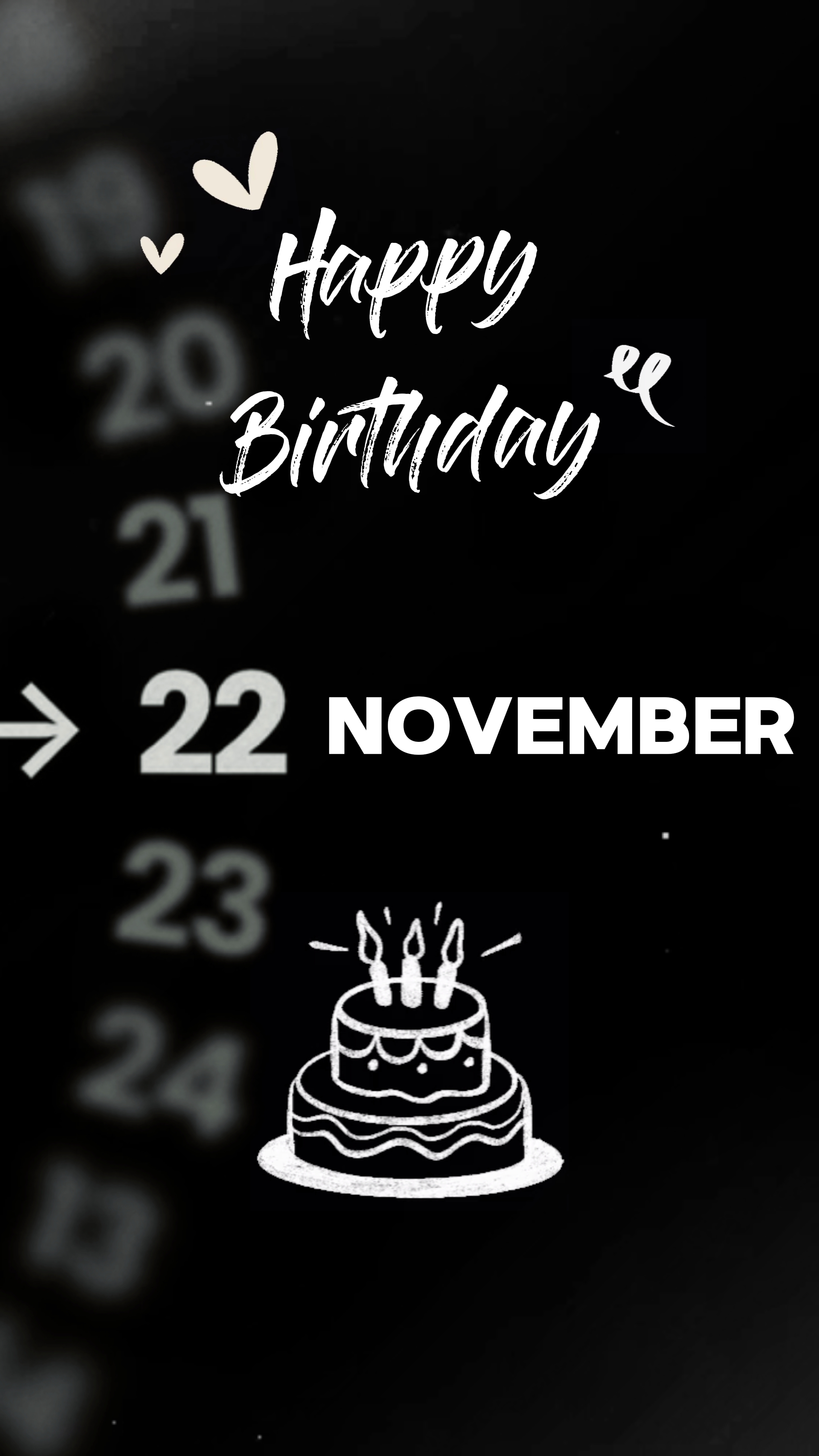Hbd 22 November