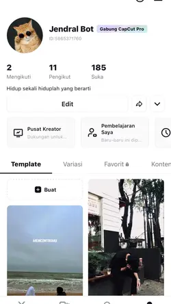 Aku follow balek 