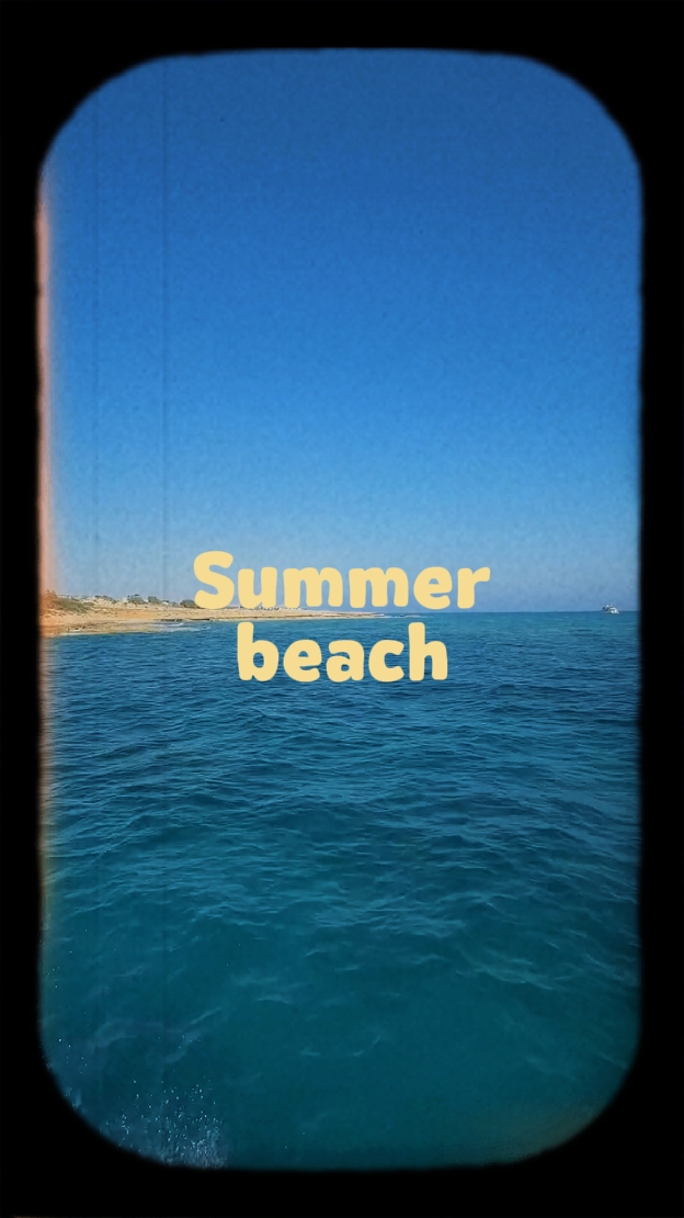 Plage d'été