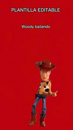 Woody bailando