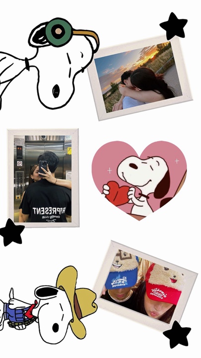 Collage Snoopy Amor💗