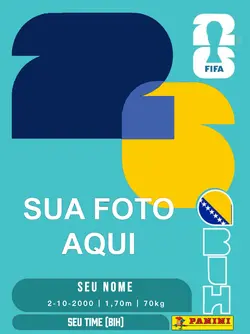 Figurinha Bósnia 