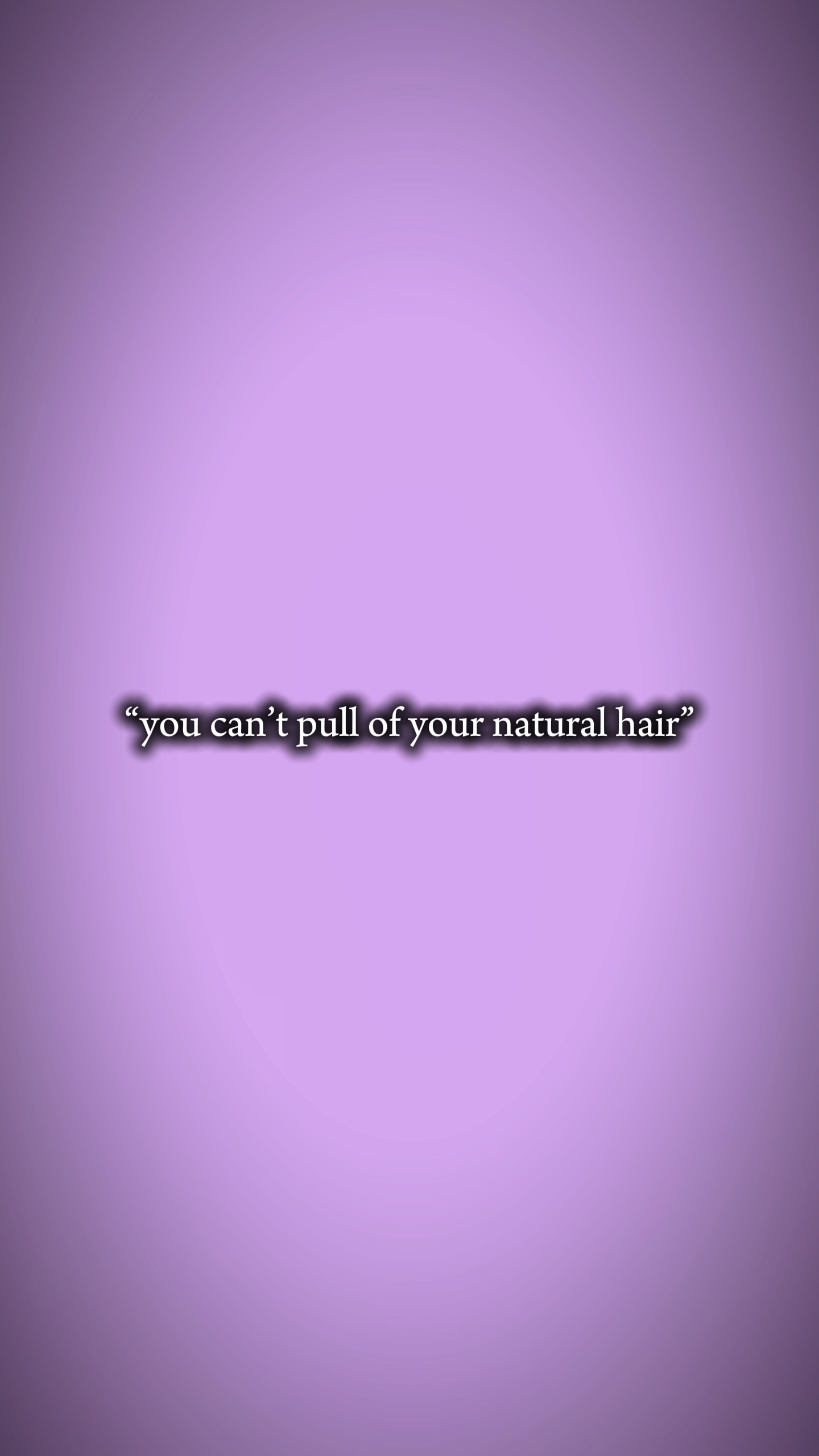 Cheveux naturels
