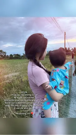 Mẹ thương con