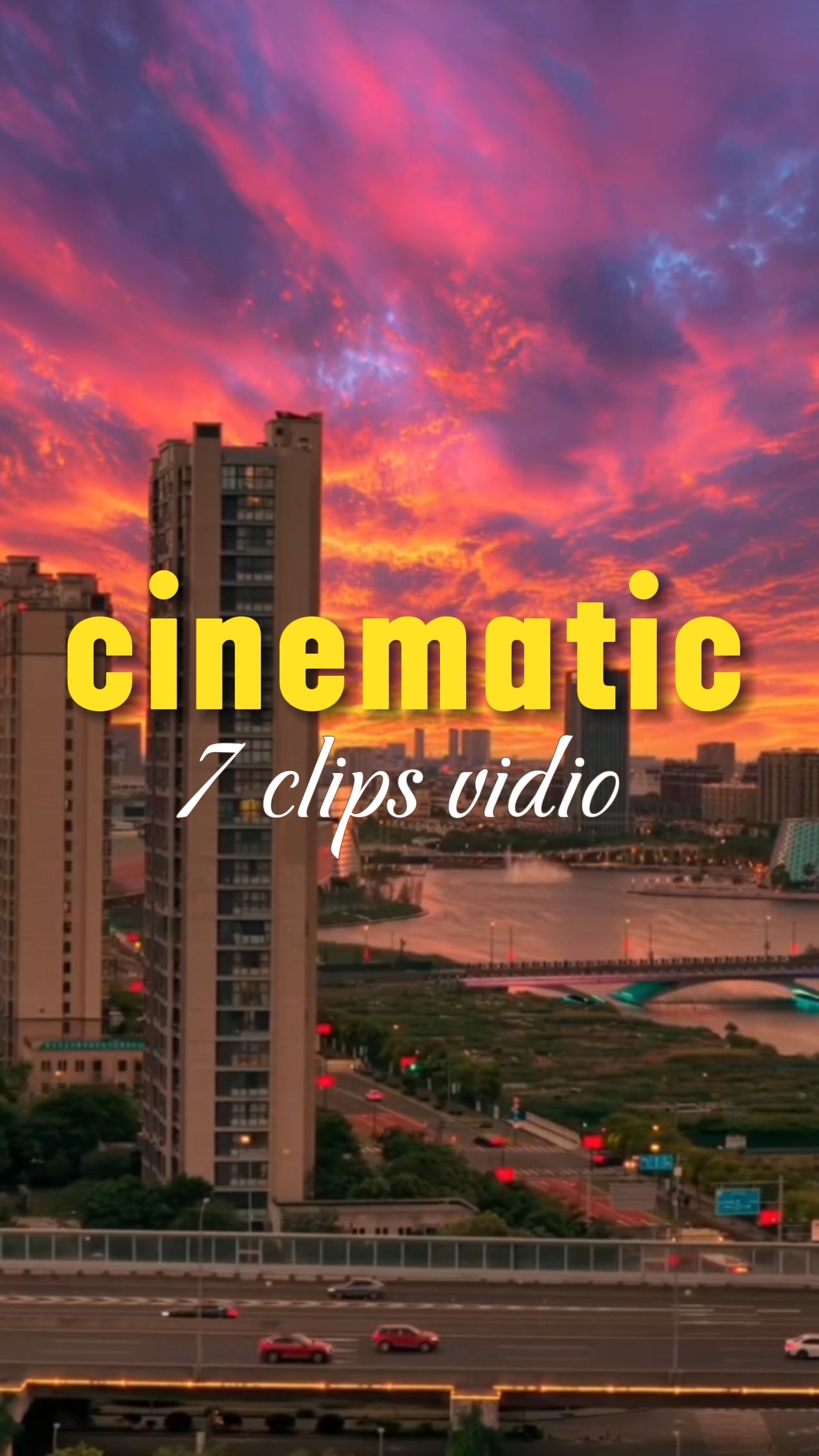 7 clips cinematic 