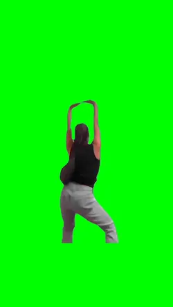 Happy dancing