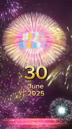 hbd 30 june 2025