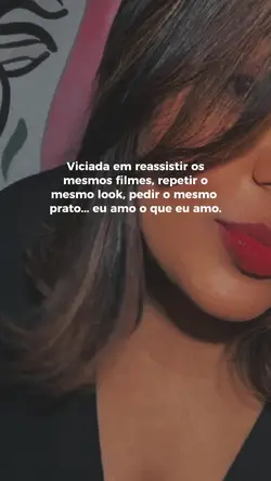 Eu amo o que amo 