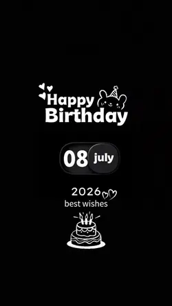 hbd 8 july 2026