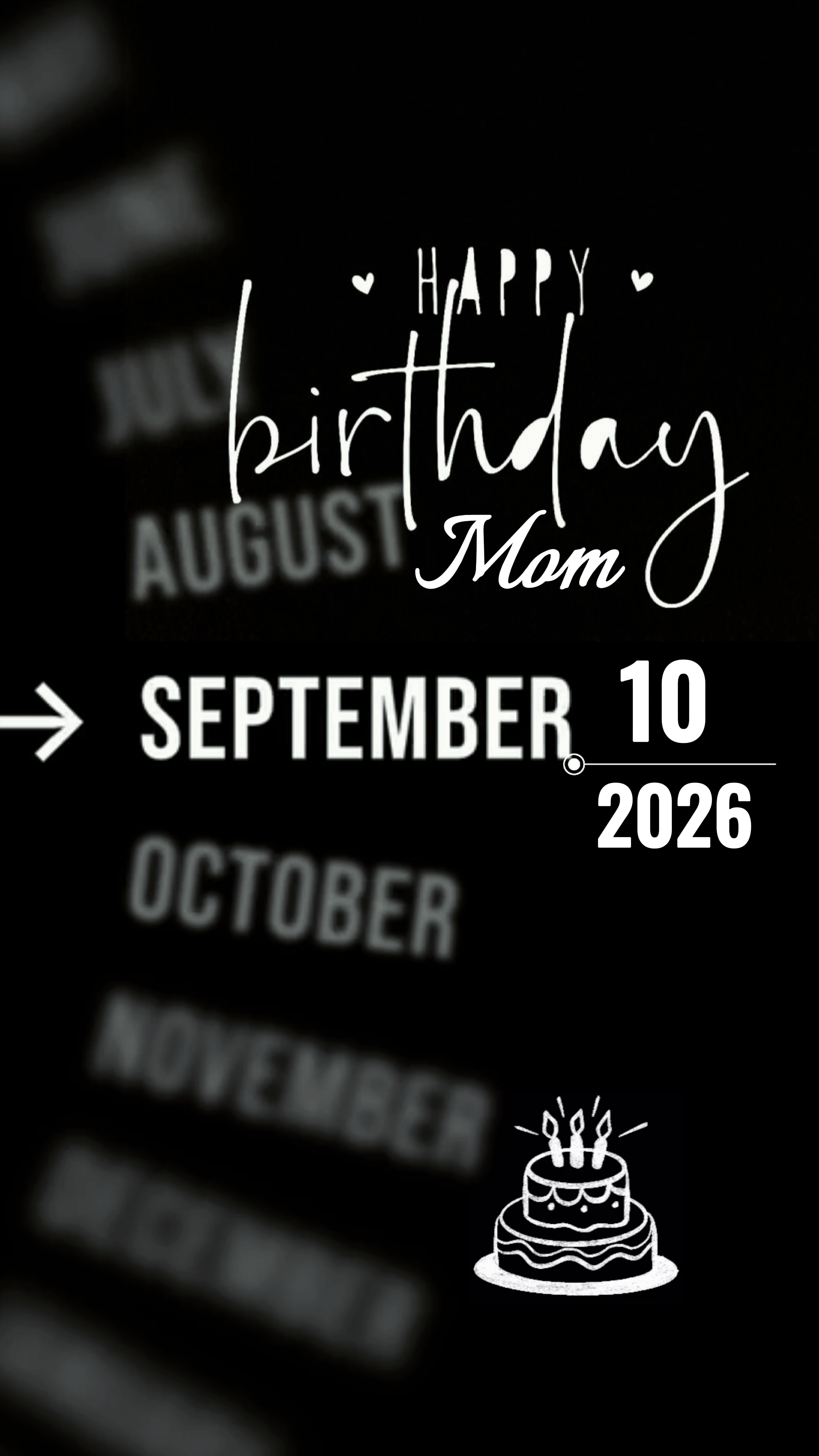 HBD MOM 10 SEPTEMBER
