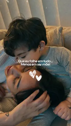 Não falhar como mãe 