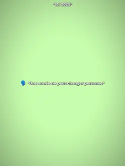 Une année ne peut ch