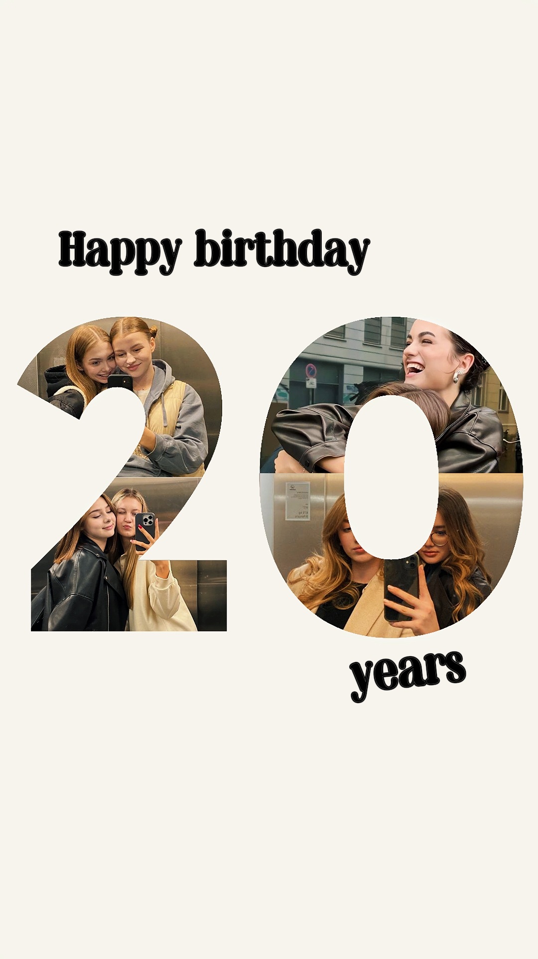 Hbd 20Jahre
