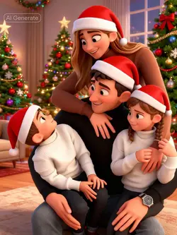 X-mas Family Pixar