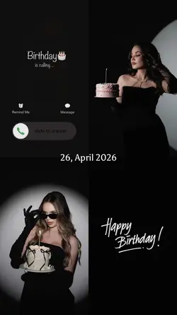 BIRTHDAY 26 APRIL