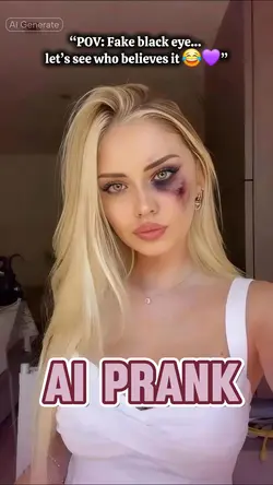 AI injury prank