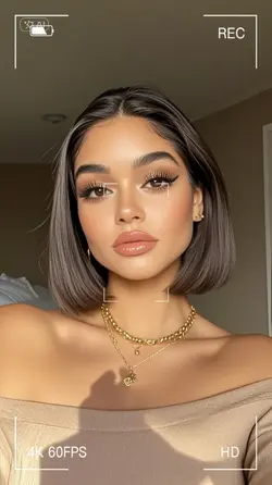 Long Bob Hair Effect