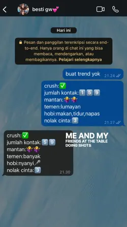 Trend sama bestie