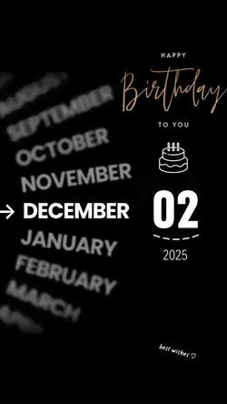 birthday 02 December