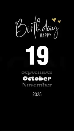 HBD 19 OCTOBER 2025