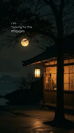 talking to the moon