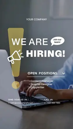 story : weare hiring