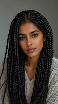 Braids hairstyle