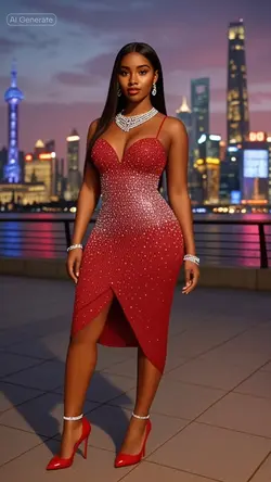 Lady in Red