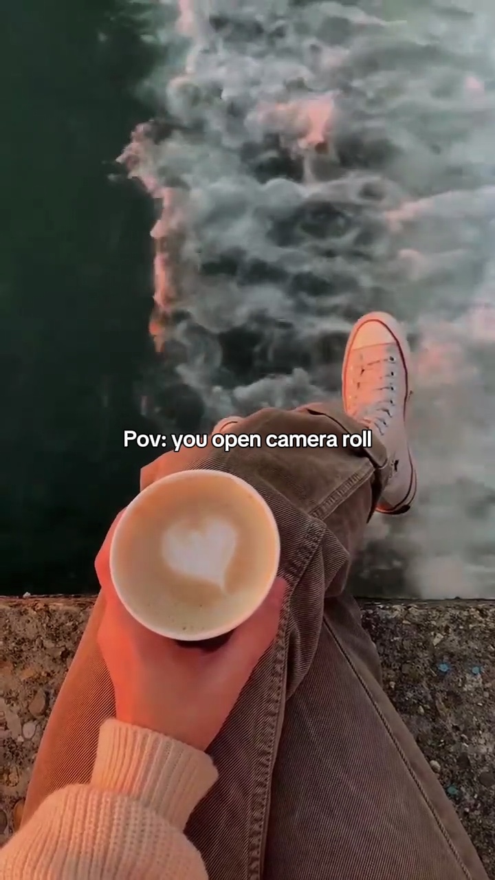 You open camera roll