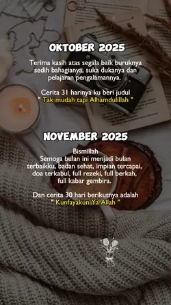 Oktober Selesai