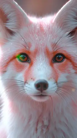 Pink fox overlay 5