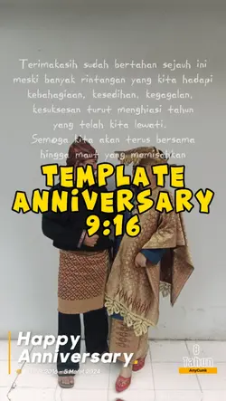 ANNIVERSARY TEMPLATE